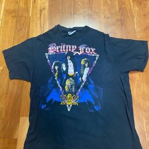 Vintage Britney Fox Rock Revolution Tour T-shirt (Size XL)